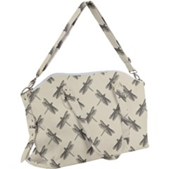 Dragonfy Insect Pattern Canvas Crossbody Bag by Maspions