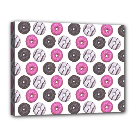 Pattern Seamless Design Decorative Canvas 14  X 11  (stretched) by Maspions
