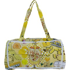 Marillo Pastel Zkt, Aesthetic, Stickers, Yellow Multi Function Bag by kyorashop23