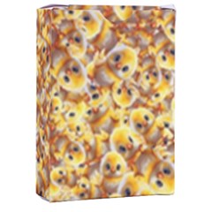 Whimsy Chickens Pattern (ai) Playing Cards Single Design (rectangle) With Custom Box by dflcprintsclothing