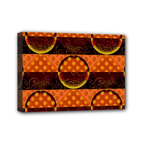 Art Pattern Design Wallpaper Mini Canvas 7  X 5  (stretched) by Posterlux