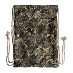 Camouflage Army Survival Uniform Drawstring Bag (large) by Posterlux