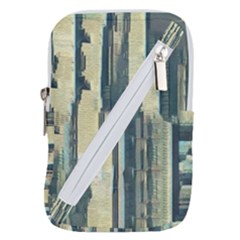 Texture Abstract Buildings Belt Pouch Bag (small) by anzea