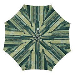 Texture Abstract Buildings Automatic Folding Umbrella With Case (medium) by anzea