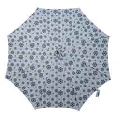 Snowflakes Winter Christmas Hook Handle Umbrellas (medium) by anzea