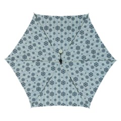 Snowflakes Winter Christmas Automatic Folding Umbrella With Case (small) by anzea