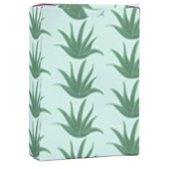 Aloe Plants Pattern Scrapbook Playing Cards Single Design (rectangle) With Custom Box by anzea