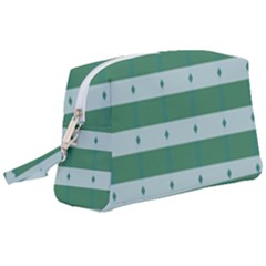 Pattern Triangle Wristlet Pouch Bag (large) by anzea