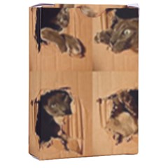 Carton, Brown Playing Cards Single Design (rectangle) With Custom Box by kyorashop23