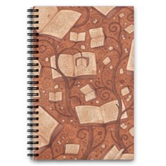 Retro Education Texture, Creative Education Background 5 5  X 8 5  Notebook by kyorashop23
