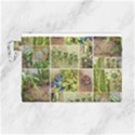 Garden Sanctuary Photo Collage Print Canvas Cosmetic Bag (Large) View1