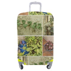 Garden Sanctuary Photo Collage Print Luggage Cover (medium) by dflcprintsclothing