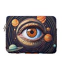 Eye of the Universe (AI) 13  Vertical Laptop Sleeve Case With Pocket View1