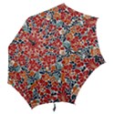 Colorfuleclecticfloralpattern Hook Handle Umbrellas (Large) View2