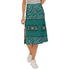 Advent Christmas Time Pre Christmas Time Midi Panel Skirt by Apen