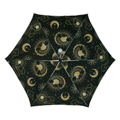 Star Colorful Christmas Abstract Automatic Folding Umbrella With Case (small) by Apen