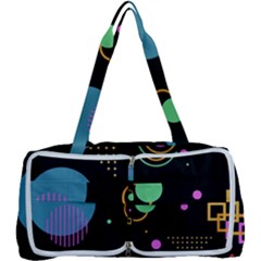 Colartive, Aesthetic, Amoled, Black, Colorful, Desenho Multi Function Bag by kyorashop23
