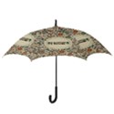 Seamless Pattern With Flower Birds Hook Handle Umbrellas (Medium) View3