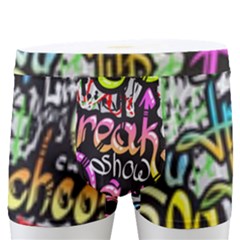 Graffiti Word Seamless Pattern Men s Boxer Briefs by Bedest