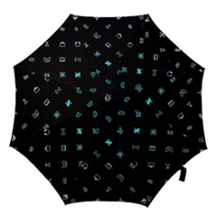 Noice, Dark, Gamer, Games, Gaming, Logo Hook Handle Umbrellas (large) by kyorashop23