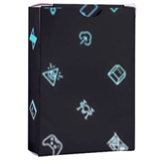 Noice, Dark, Gamer, Games, Gaming, Logo Playing Cards Single Design (rectangle) With Custom Box by kyorashop23