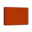 Orange Lego Texture Macro, Orange Dots Background Mini Canvas 7  x 5  (Stretched) View1