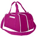 Purple Lego Texture Macro, Purple Dots Background Burner Gym Duffle Bag View2
