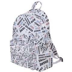 Embrace The Magic Inspirational Phrase Pattern The Plain Backpack by dflcprintsclothing