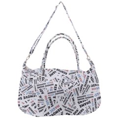 Embrace The Magic Inspirational Phrase Pattern Removable Strap Handbag by dflcprintsclothing