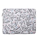 Embrace The Magic Inspirational Phrase Pattern 15  Vertical Laptop Sleeve Case With Pocket View1