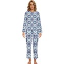 Tiles Abstract Pattern Texture Design Womens  Long Sleeve Lightweight Pajamas Set View1