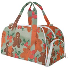 Christmas Cookies Cookie Advent Pattern Burner Gym Duffle Bag by Bedest