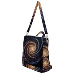 Galaxy Background Star Crossbody Backpack by Bedest