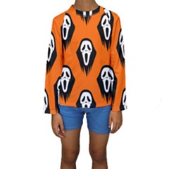 Halloween Party  Kids  Long Sleeve Swimwear by Safari