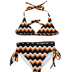 Halloween Wavy 20240926 161241 0000 Kids  Classic Bikini Set by Safari