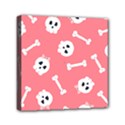 Halloween Pattern With Sculles And Bones 20240926 160927 0000 Mini Canvas 6  x 6  (Stretched) View1