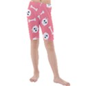 Halloween Pattern With Sculles And Bones 20240926 160927 0000 Kids  Mid Length Swim Shorts View1