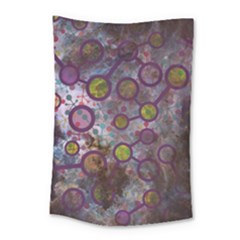 Abstract Molecular Space Art Small Tapestry by ExtraAwesomeSauce