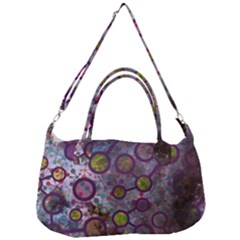 Abstract Molecular Space Art Removable Strap Handbag by ExtraAwesomeSauce