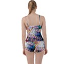 Cosmic Owls Pattern Boyleg Tankini Set  View2
