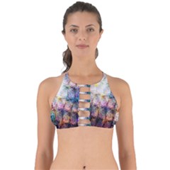 Cosmic Owls Pattern Perfectly Cut Out Bikini Top by ExtraAwesomeSauce