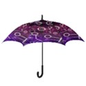 Cosmic Network Geometric Art Hook Handle Umbrellas (Large) View3