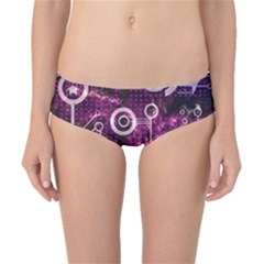 Cosmic Network Geometric Art Classic Bikini Bottoms by ExtraAwesomeSauce