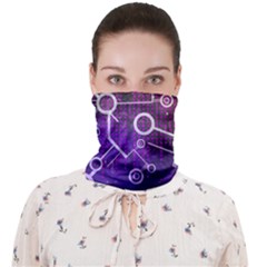 Cosmic Network Geometric Art Face Covering Bandana (adult) by ExtraAwesomeSauce