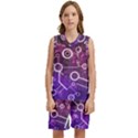 Cosmic Network Geometric Art Kids  Basketball Mesh Set View1