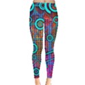 Abstract Tech Galaxy Design Everyday Leggings  View1