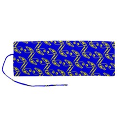 Eye Of Horus Pattern Roll Up Canvas Pencil Holder (m) by ExtraAwesomeSauce
