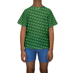 St  Patrick s Day Clovers Kids  Short Sleeve Swimwear by ExtraAwesomeSauce