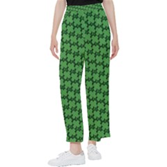 St  Patrick s Day Clovers Women s Pants  by ExtraAwesomeSauce