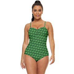 St  Patrick s Day Clovers Retro Full Coverage Swimsuit by ExtraAwesomeSauce